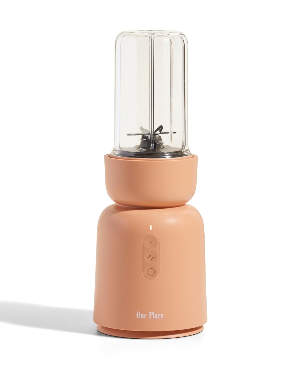 Our Place Splendor Blender - 1000W High-Power | Ultra-Sharp Blades | 2 Blending Modes | Includes 25 oz Personal Cup and Drinking Lid Set | Smoothies, Shakes & More | Steam