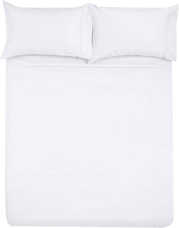Shreem Linen Microfiber RV Sheet Sets, 42x80 Truck Size, Chocolate Solid - Fits Mattresses up to 8 Inches Deep, 4 Piece RV Bed Sheets for Campers, Motorhomes, and Travel Trailers