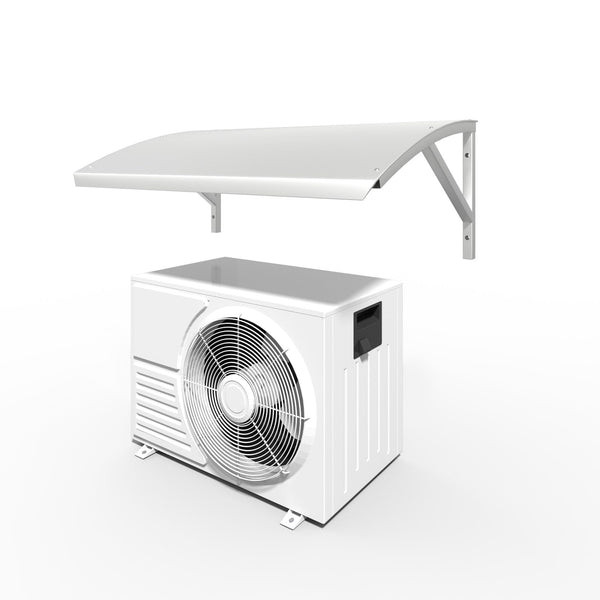 41.7in Outdoor Mini Split Cover Condenser Sun Shade, Air Conditioner Cover for Outside Units Snow AC Compressor Awning, Patio Awning Canopy UV Rain Snow Protection Sheet, Heat Pump Unit Shade