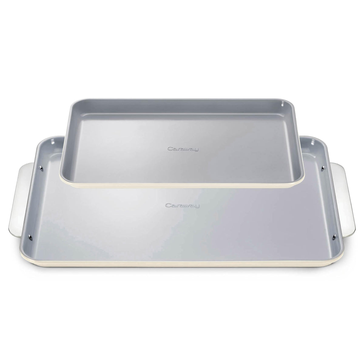 Caraway Non-Stick Ceramic Baking Sheet - Naturally Slick Ceramic Coating - Non-Toxic, PTFE & PFOA Free - Perfect for Baking, Roasting, and More - Large (18" x 13") - Navy