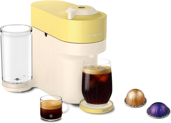 Nespresso Vertuo Pop+ Summer Limited Edition by De'Longhi, Pastel Yellow