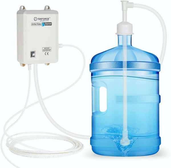 Bottle Water Dispenser Pump System for Coffee Brewer Ice-Maker Refrigerator (SingleTube)