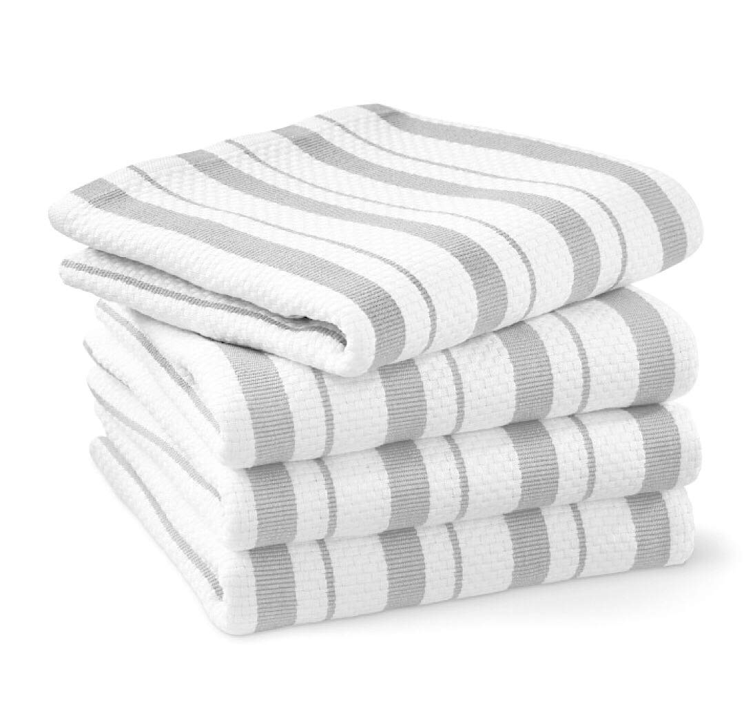 Williams-Sonoma Classic Striped Towels, Set of 4 (Jet Black)