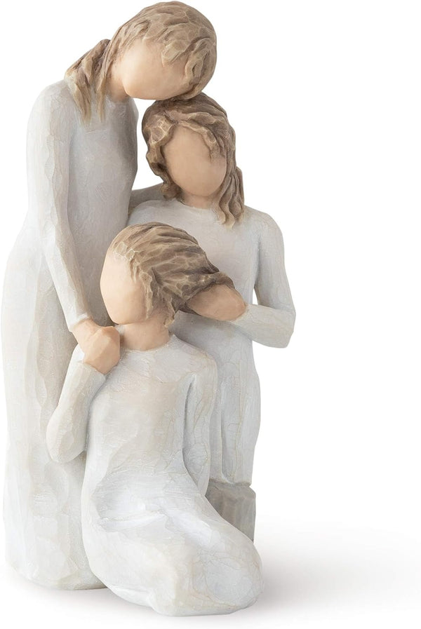 Willow Tree Our Healing Touch, The Comfort of just Being Together, Celebrates Sisters, and Friendships Among Women, Mothers and Daughters, Sculpted Hand-Painted Figure