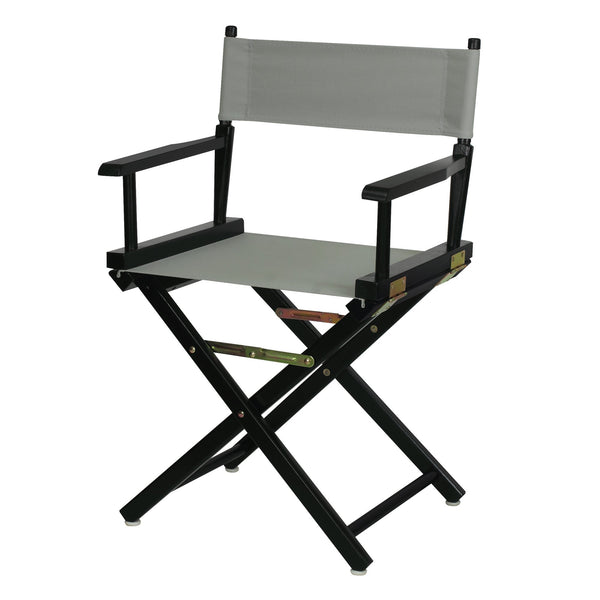 Casual Home 24-Inch Director Chair Black Frame, Yellow Canvas