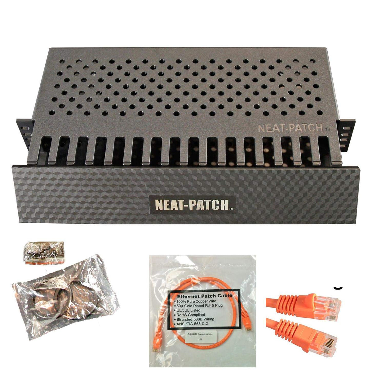 Neat Patch Cable Management Unit **2 Pack**