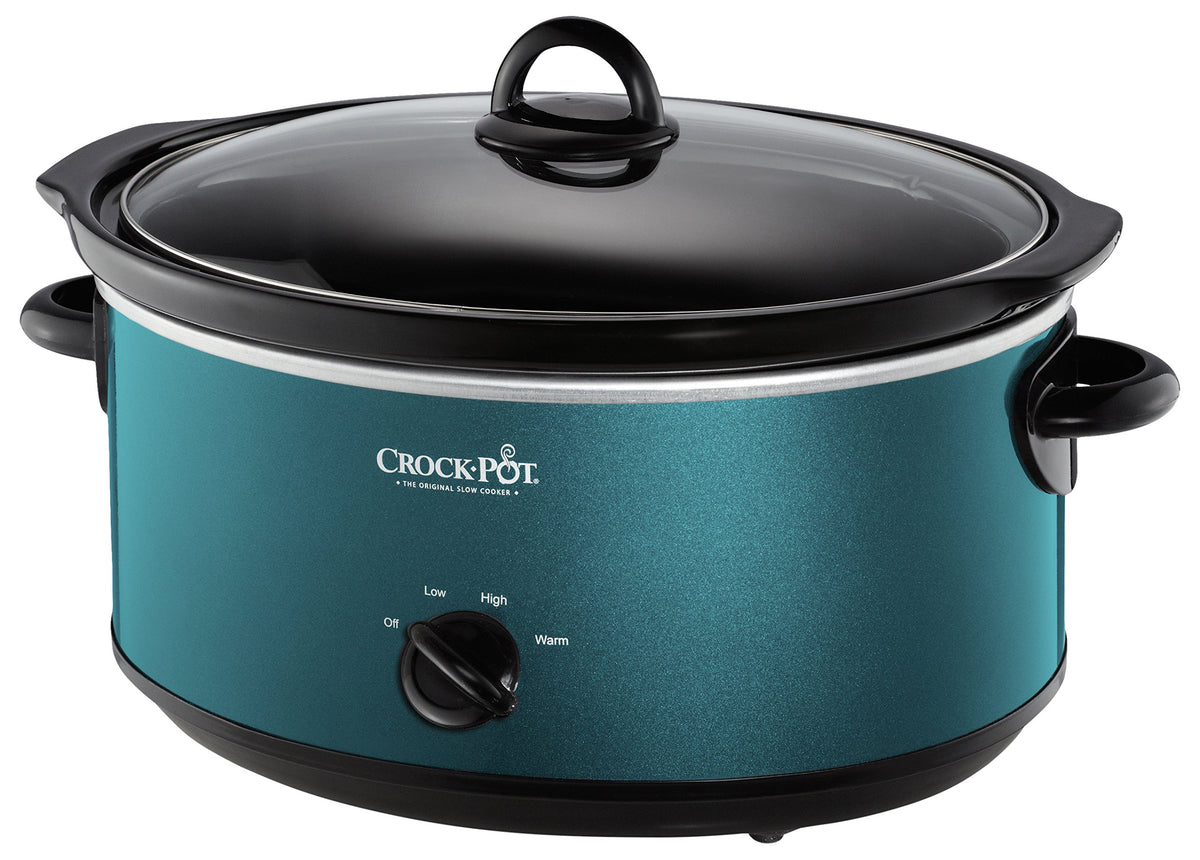Crockpot SCV700-KT Design to Shine 7QT Slow Cooker Turquoise